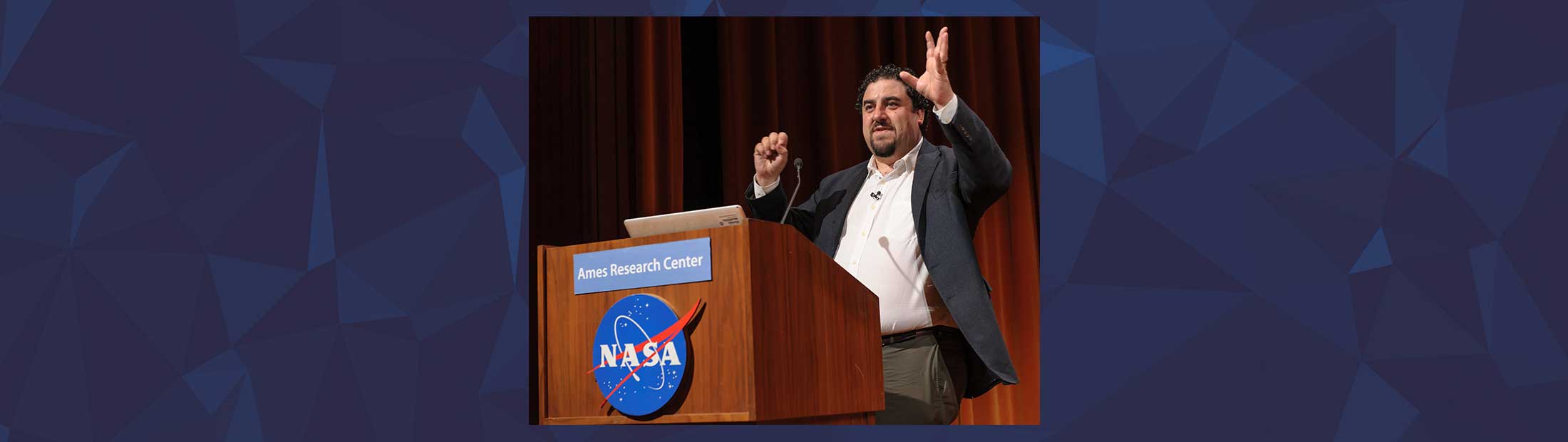 CLASP Prof. Justin Kasper at NASA Ames