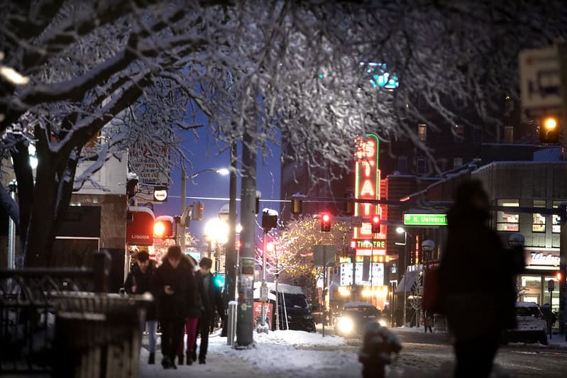 Photo of Ann Arbor in the winter